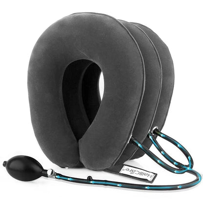 Coussin Gonflable Cervical pour Traction et Soulagement du Cou