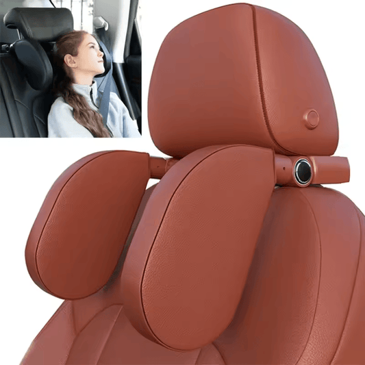 🏷️ Appuie-Tête pour Siège Auto – Mousse Mémoire Haute Résilience – Confort 4 Saisons Universel