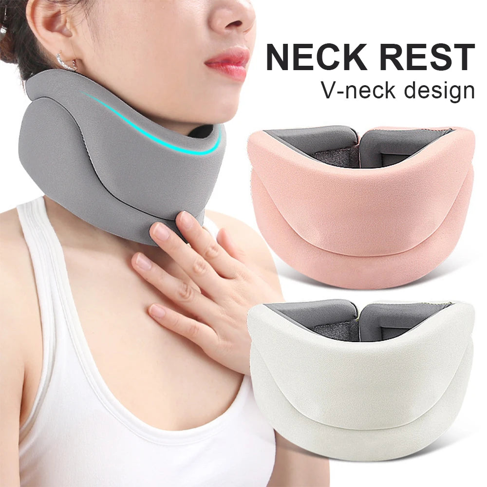 Adjustable Neck Support Cervical Brace Neck Stretcher Chiropractic Posture Corrector Relief Neck Pain Cervical Traction Device