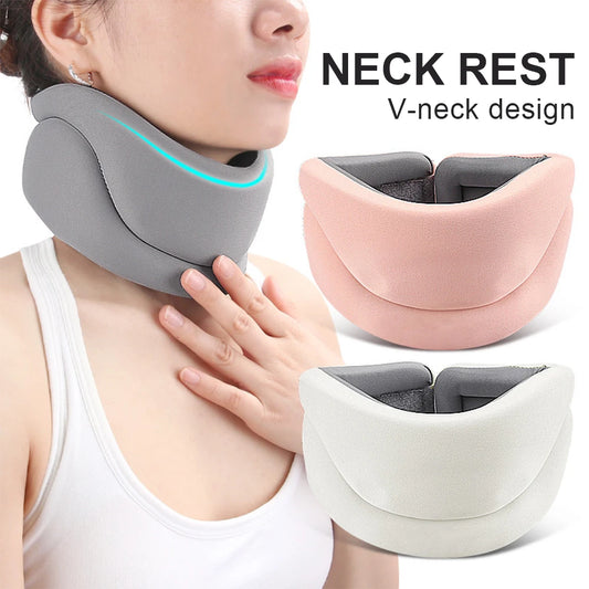 Adjustable Neck Support Cervical Brace Neck Stretcher Chiropractic Posture Corrector Relief Neck Pain Cervical Traction Device