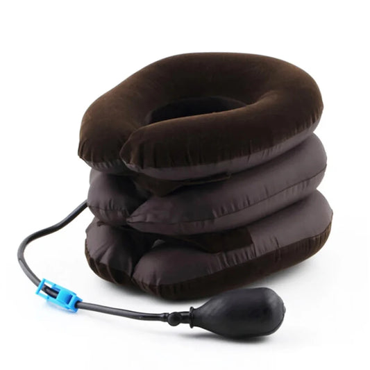 Coussin Gonflable Cervical pour Traction et Soulagement du Cou