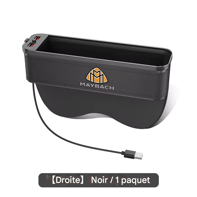 🏷️Boîte de Rangement LED Multifonction pour Siège – Compatible Maybach Classe S & GLS