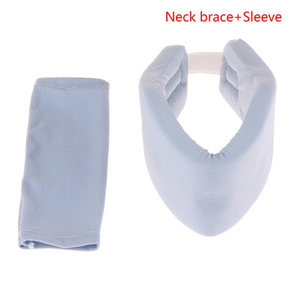 Neck Support Cervical Brace Cervicorrect Adjustable Foam Cervical Collar For Relieve Cervical Pain Airplane Travel Nap Health