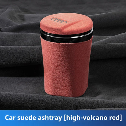 Car ashtray Car tip fur ashtray portable smokeless with LED light indication For Audi A3 A4 A5 A6 A7 Q3 Q5 Q7 S3 S4 S5