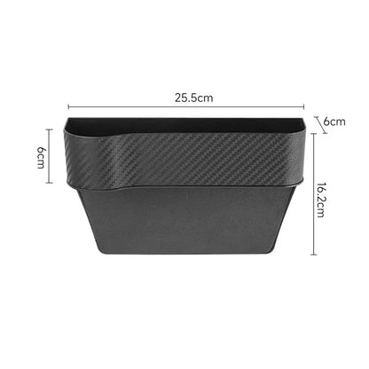 Boîte de Rangement pour Voiture (Lot de 2) – Organiseur de Siège avec Porte-Gobelet