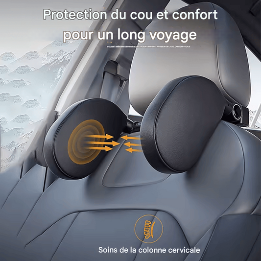 Appui-tête Universel pour Voiture – Coussin de Repos Ergonomique pour Enfants et Adultes