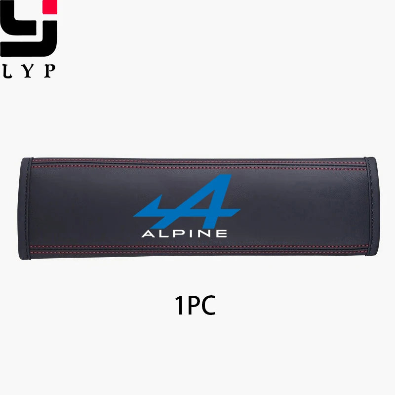 🏷️Housse de protection pour ceinture de sécurité intérieure de voiture en cuir de vache, 1 pièce, pour Seat Ibiza, accessoires automobiles