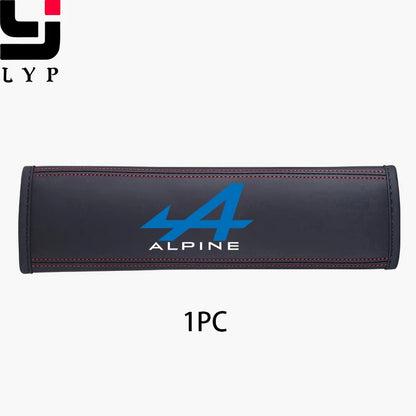 🏷️Housse de protection pour ceinture de sécurité intérieure de voiture en cuir de vache, 1 pièce, pour Seat Ibiza, accessoires automobiles