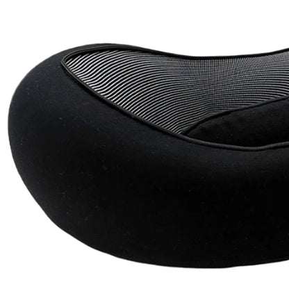 Airplane Pillow Memory Foam Chin Support Pillow Soft Travel Neck Pillow with 360-Degree Head Support for Home Airplanes and Car