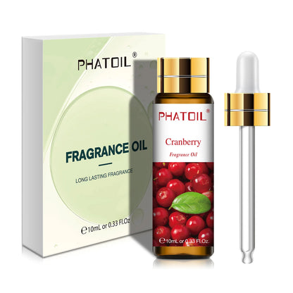 PHATOIL 10ml Sweet Fruity Fragrance Oil For Aromatherapy DIY Candle Cherry Apple Strawberry Mango Coconut Fragrance Aroma Oils