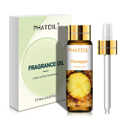 PHATOIL 10ml Sweet Fruity Fragrance Oil For Aromatherapy DIY Candle Cherry Apple Strawberry Mango Coconut Fragrance Aroma Oils