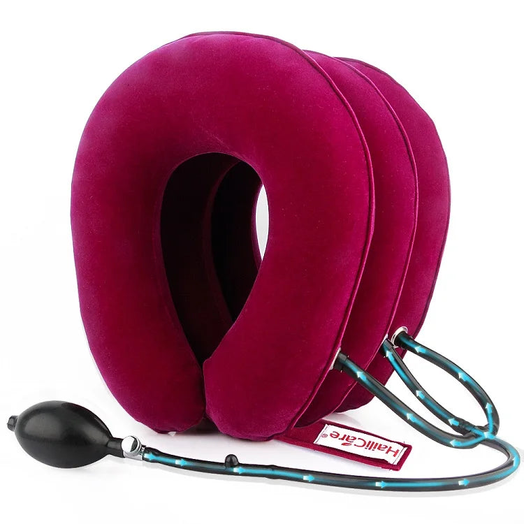 Coussin Gonflable Cervical pour Traction et Soulagement du Cou