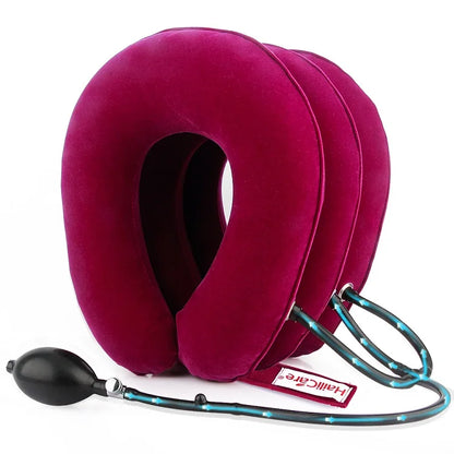 Coussin Gonflable Cervical pour Traction et Soulagement du Cou