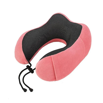 Travel Pillow, Best Memory Foam Neck Pillow Head Support Soft Pillow for Sleeping Rest, Airplane Car & Home Use