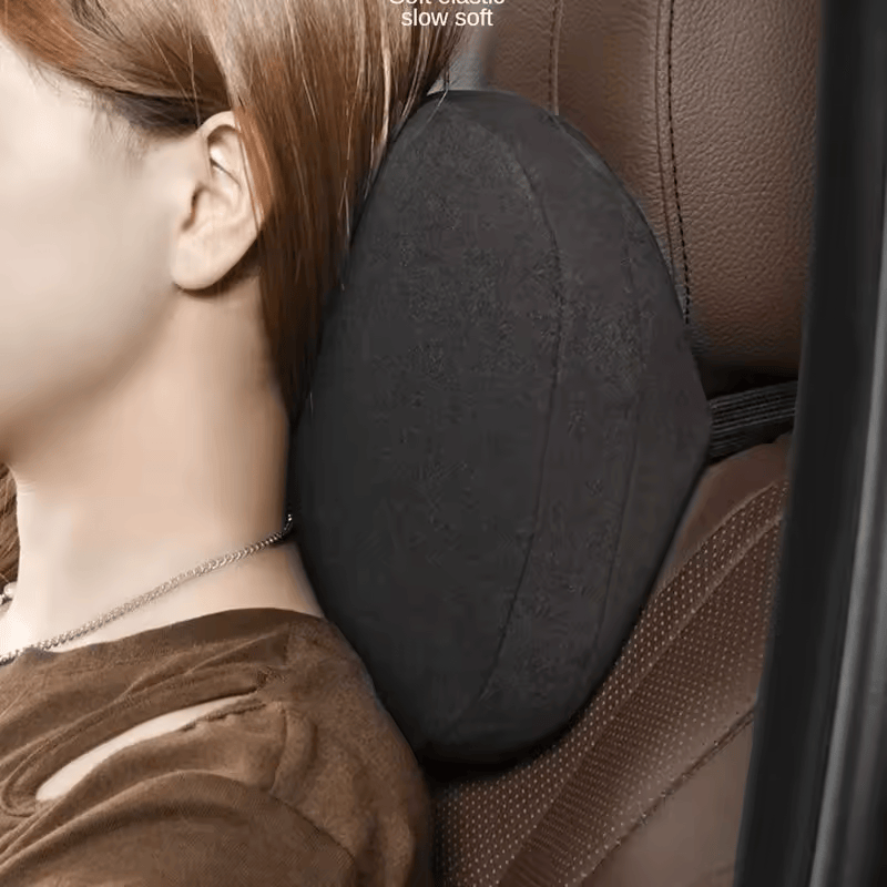 🏷️Appuie-tête voiture LEIBOO en mousse mémoire – Coussin de soutien cervical doux et réglable