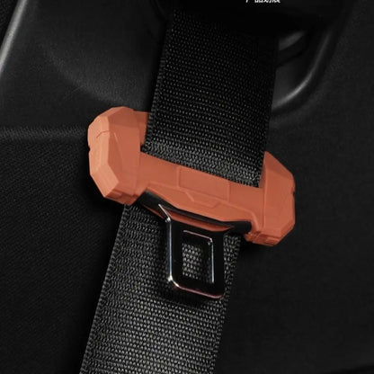 🏷️Lot de 2 Protège-Boucles de Ceinture en Silicone – Anti-Rayures & Anti-Bruit, Housse Clip Universelle pour Ceinture de Sécurité