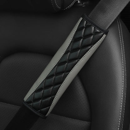1 Three-dimensional Embroidered Faux Sheepskin Car Supplies Seat Belt Shoulder Cover Comfortable Anti-tightening Safety Belt