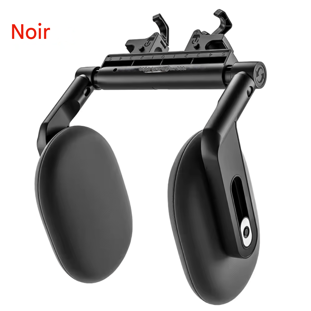 🏷️Oreiller de Repos Latéral pour Voiture – Coussin Cervical à Mémoire de Forme avec Support Télescopique pour Adultes et Enfants