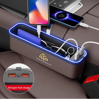 Boîte de Rangement LED Multifonction pour Siège – Compatible Maybach Classe S & GLS