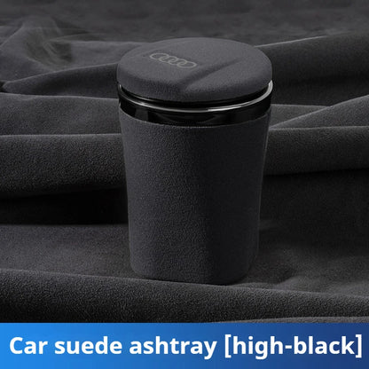 Car ashtray Car tip fur ashtray portable smokeless with LED light indication For Audi A3 A4 A5 A6 A7 Q3 Q5 Q7 S3 S4 S5