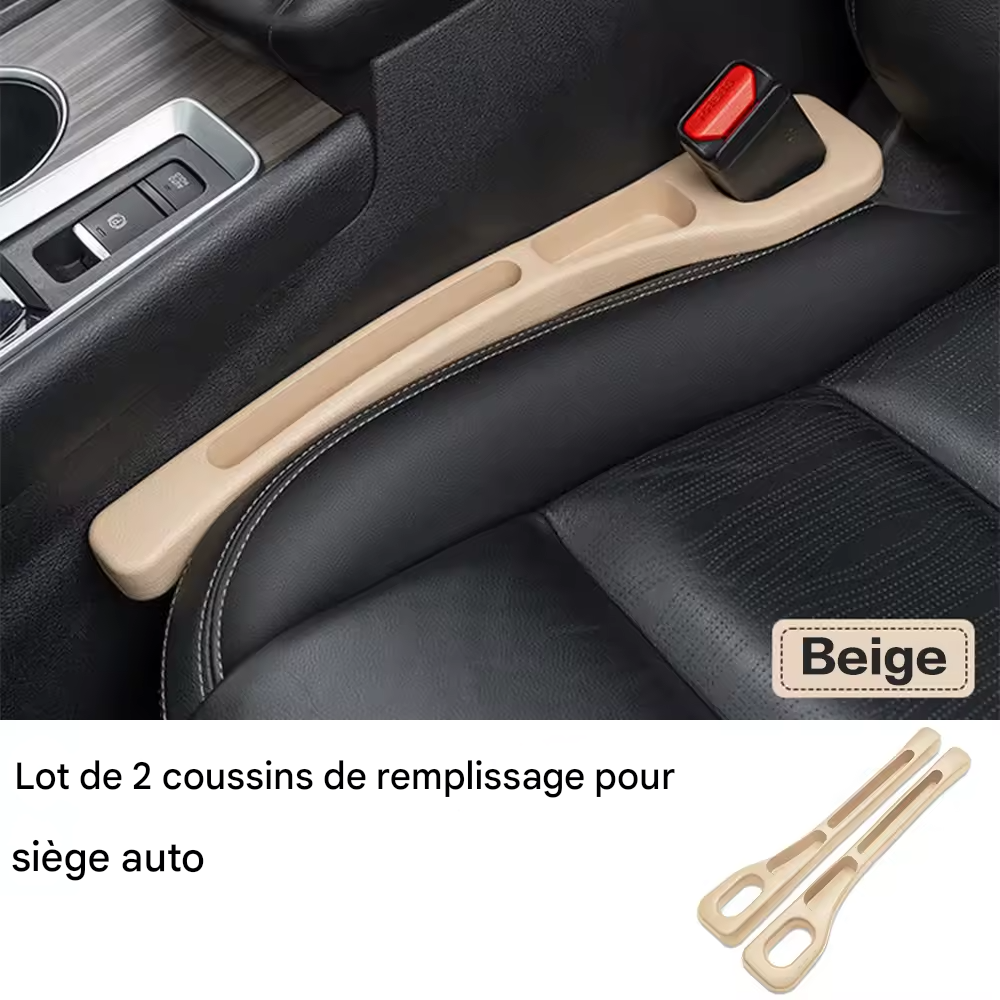 2 Remplisseurs d’Espace entre Sièges – Accessoires Intérieurs de Décoration pour Mercedes W203 W204 W176 W211 W212, etc.