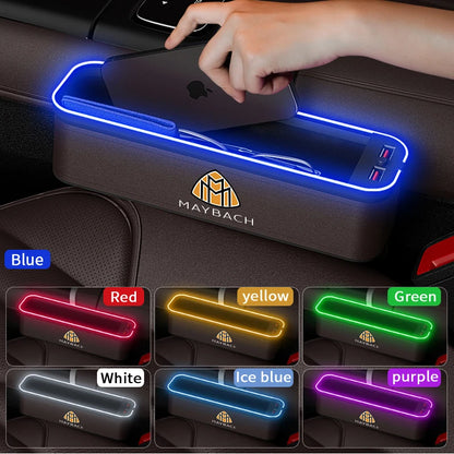 Boîte de Rangement LED Multifonction pour Siège – Compatible Maybach Classe S & GLS