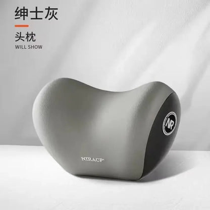 Car Headrest/Lumbar Support Car Neck Pillow Waist Cushion Driver Seat Backrest Car Cushion Driving Lumbar Support Waist Support