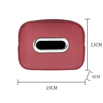 🏷️Sac de rangement pour mouchoirs de siège arrière de voiture, accessoires, organisateur de papier toilette pour Tesla Model 3, Model S, X, Model Y, Roadster, SpaceX