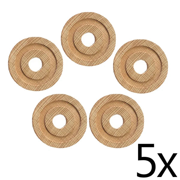 5pcs Car Air Freshener Replacement Beech Wood Chips Tablet Auto Fragrance Perfume Refill Natural Beech for Essional Oils