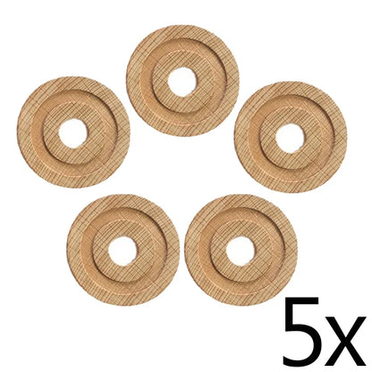 5pcs Car Air Freshener Replacement Beech Wood Chips Tablet Auto Fragrance Perfume Refill Natural Beech for Essional Oils
