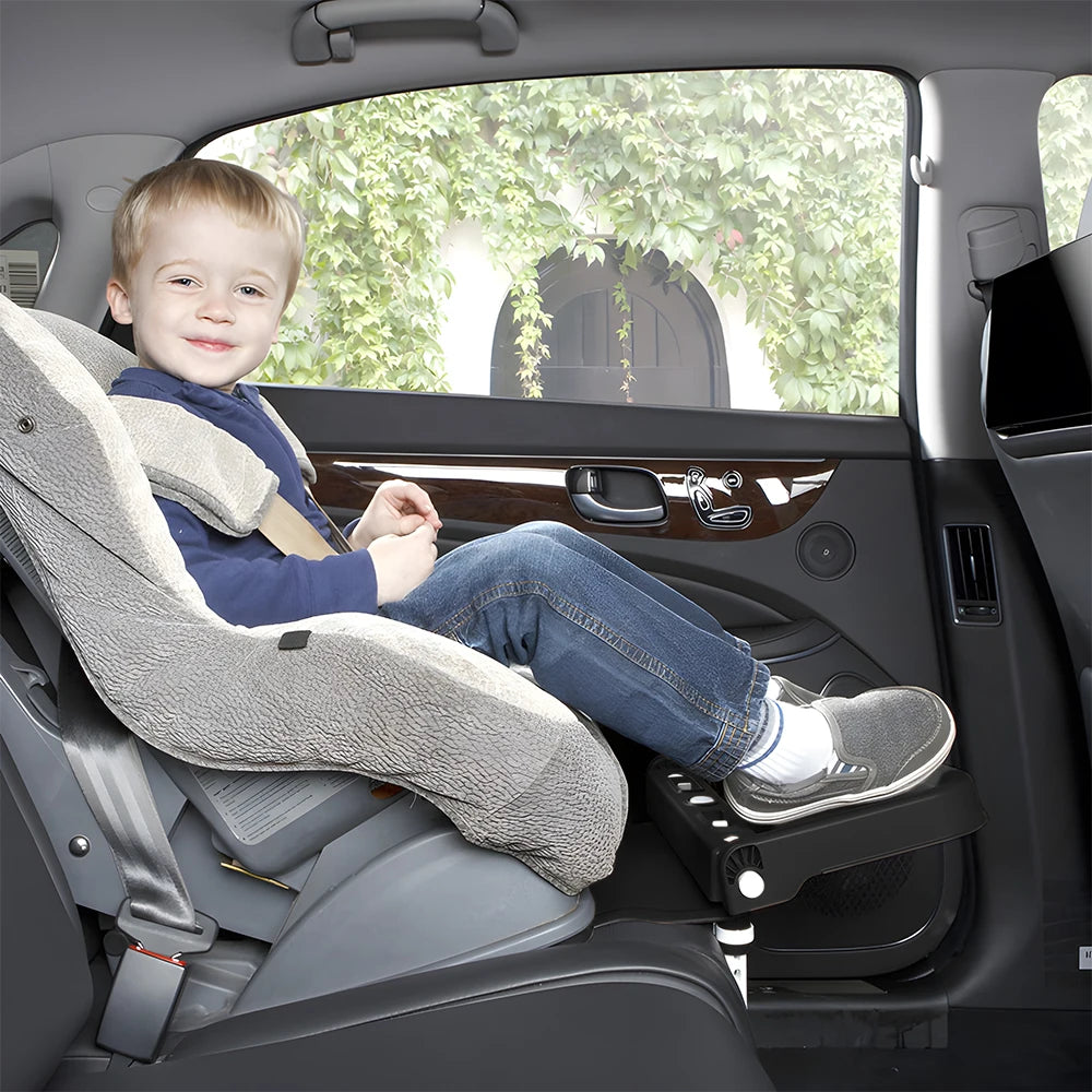 🏷️Repose-Pieds Réglable pour Siège Auto Enfant – Pliable, Universel, Confort Ergonomique pour Enfants 3-6 Ans, Compatible avec la Plupart des Véhicules