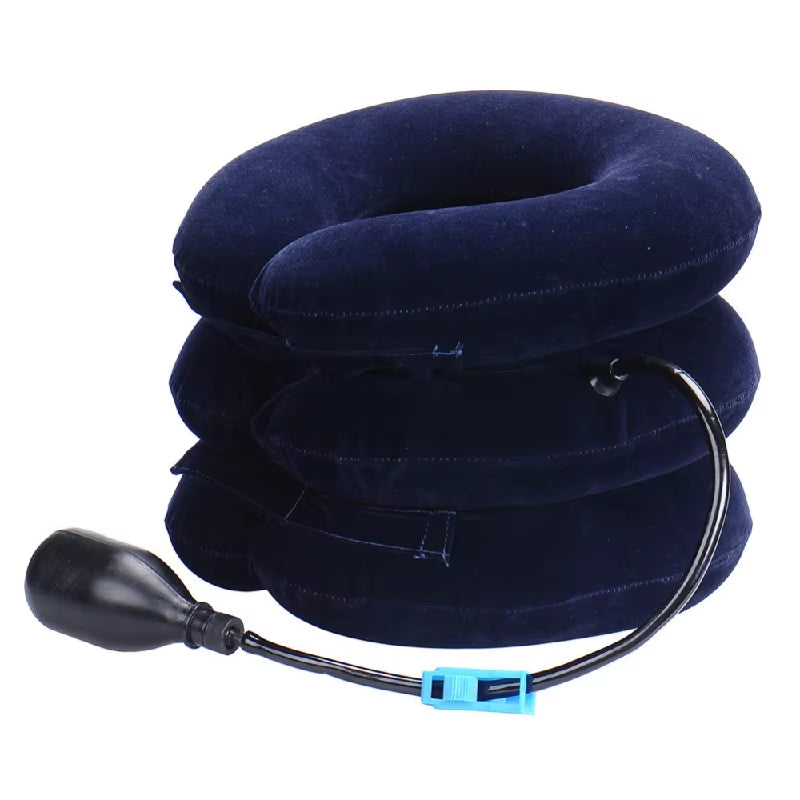 1Pcs Neck Stretcher Inflatable Cervical Neck Traction Brace Breathable Comfortable Protection Prevent Cervical Forward Leaning